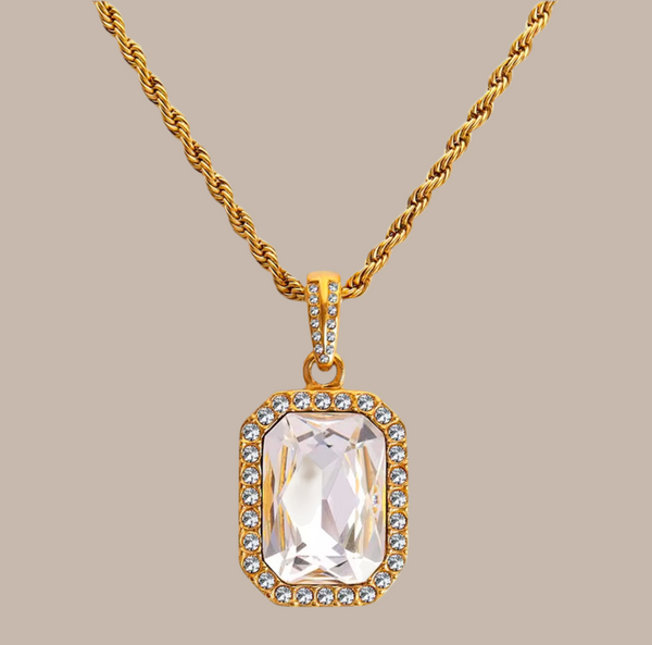 Waterproof Rope Chain Pendant Necklace