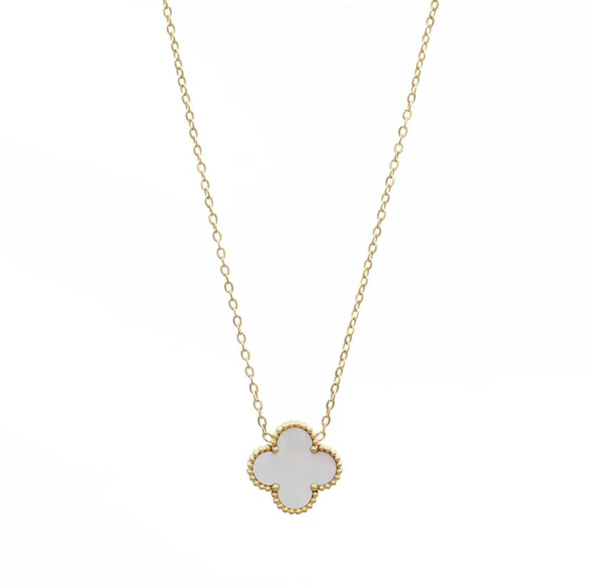 Bianca Gold Mother of Pearl Necklace