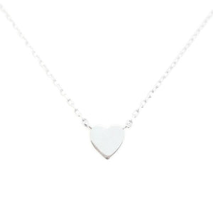 Love Heart Silver Necklace