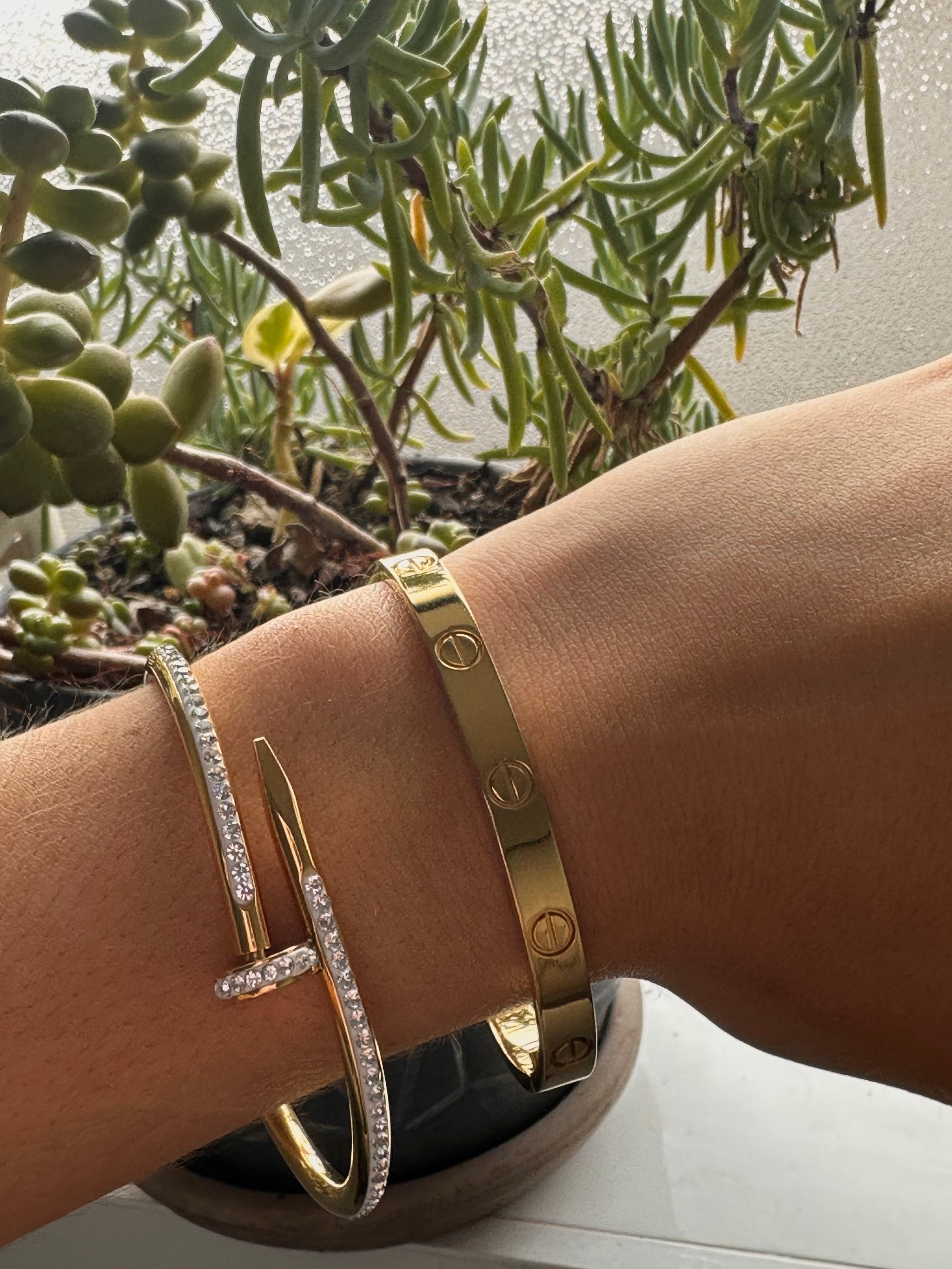 Love Bangle Stainless Steel Byou Designs