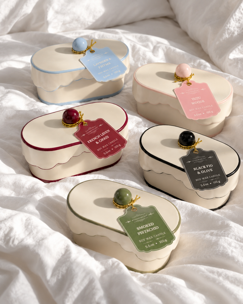 Cherie Ceramic Candle Lavender & Thyme