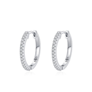 Silver Hoop Earrings