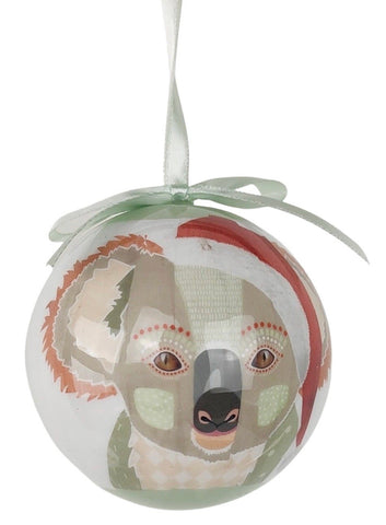 Australian Koala Christmas Bauble