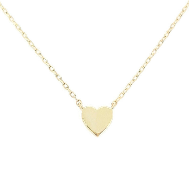 Love Heart Gold Necklace