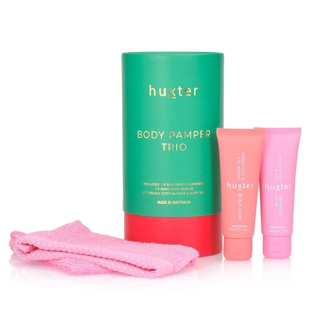 Body Pamper Trio | Emerald Green