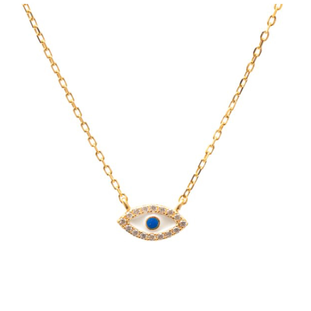 Siena Gold Evil Eye Necklace