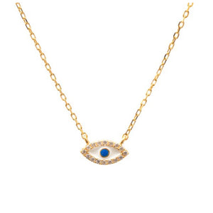 Siena Gold Evil Eye Necklace