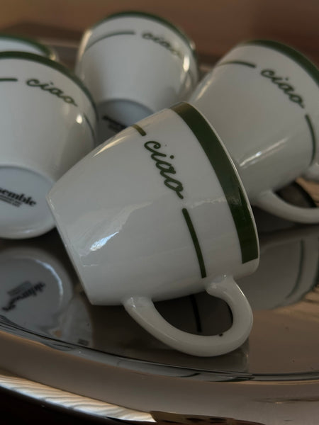Ciao Espresso Coffee Cups