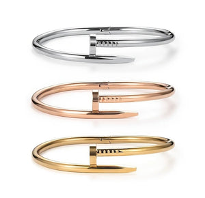 Stainless steel nail bracelet online