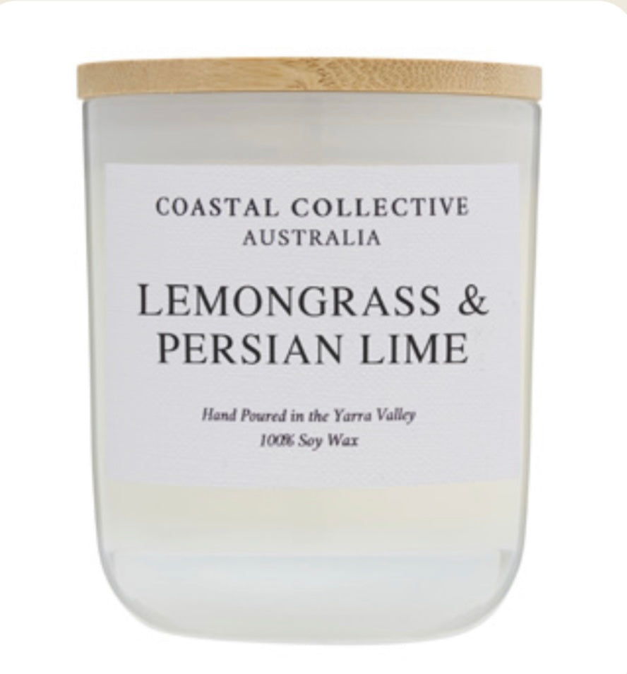 Lemongrass & Persian Lime Soy Candle