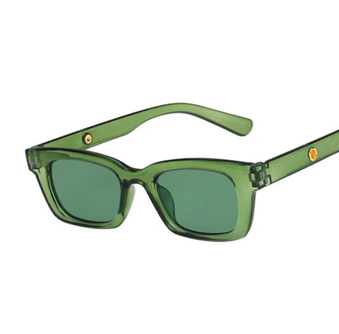 Cat Eye Green Sunglasses