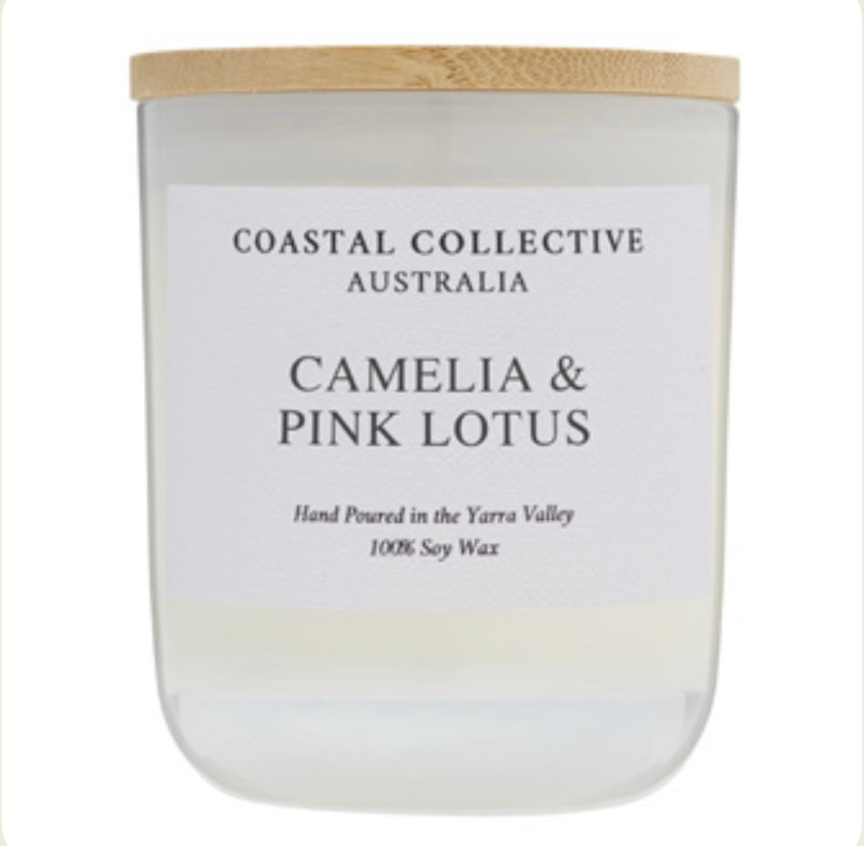 Camelia & Pink Lotus Soy Candle