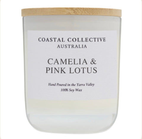 Camelia & Pink Lotus Soy Candle