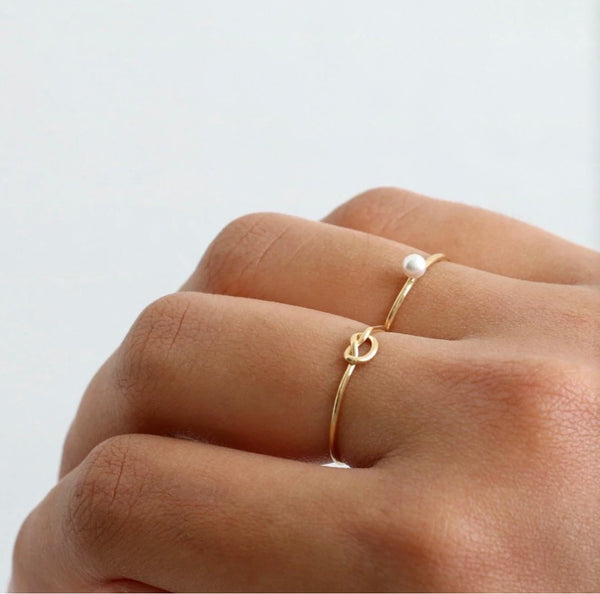 Gold Filled Knot Ring