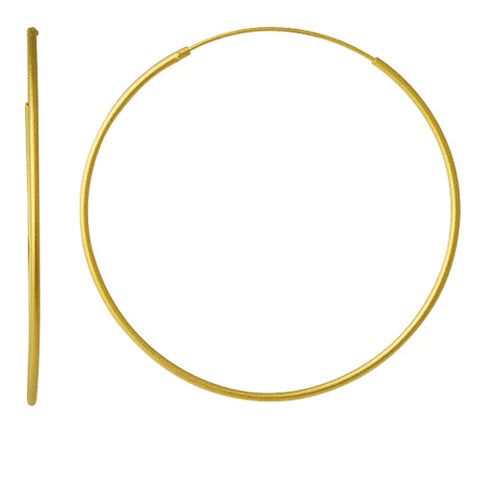 Endless Hoops Gold Filled