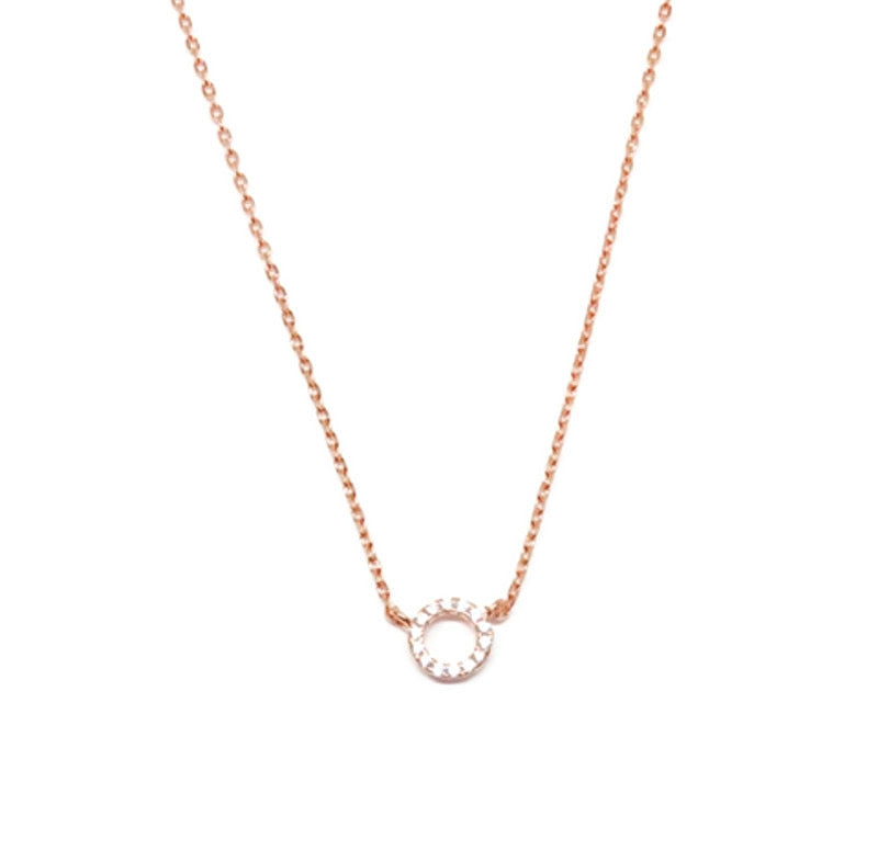 Luna Rose Gold Necklace