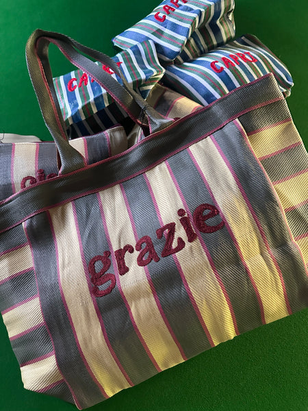 Grazie Recycled Large Tote