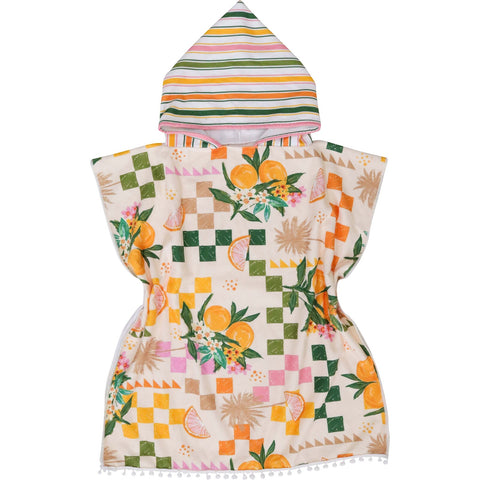 Kids Poncho Lemons