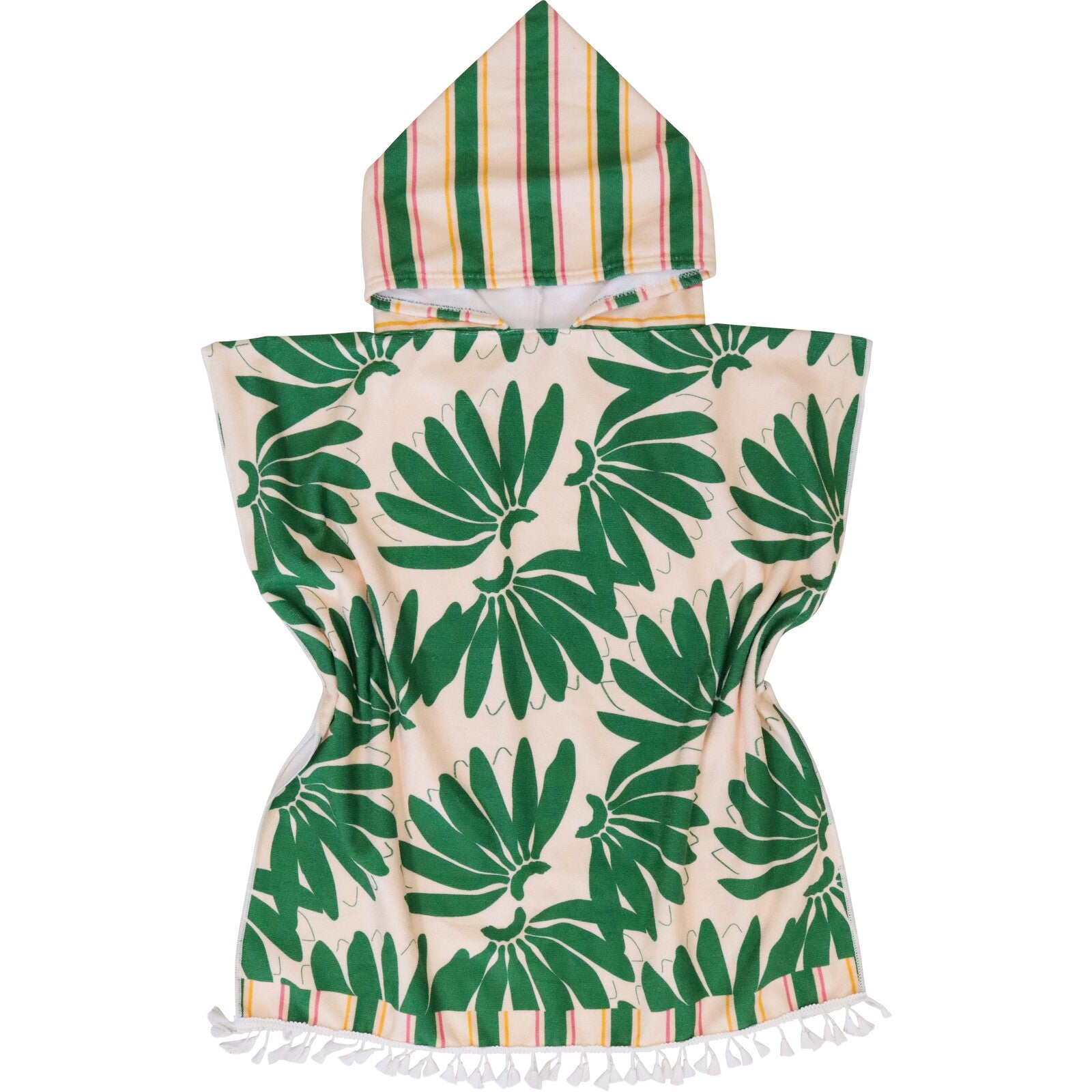 Kids Poncho Green