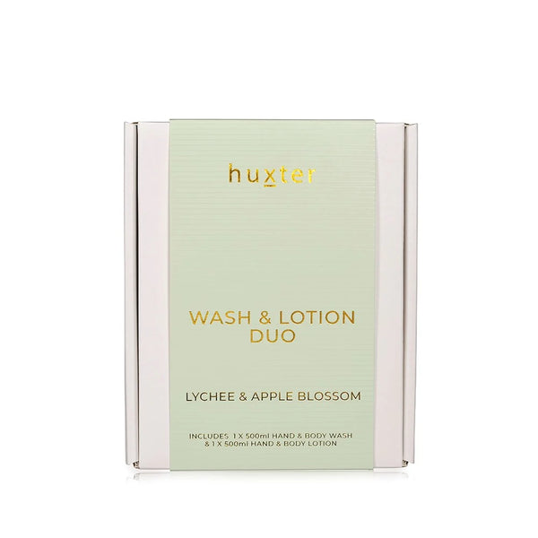Hand & Body Wash and Lotion Set Lychee & Apple Blossom