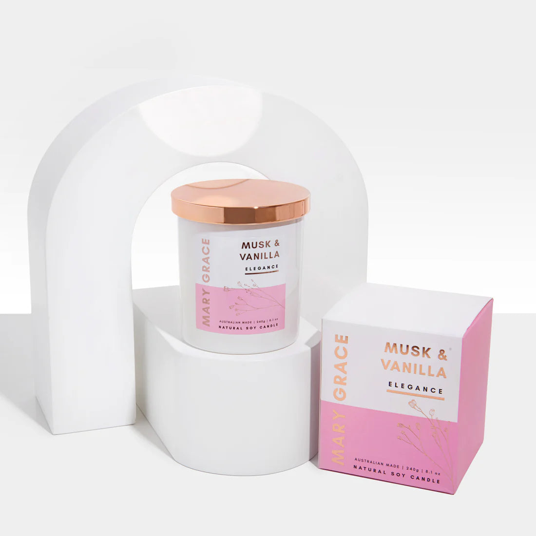 Musk and Vanilla Candle
