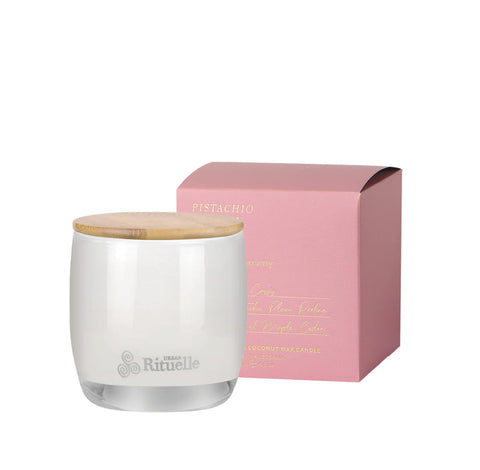 Pistachio Saffron Prailine Maple Scented Soy Candle Australian Made