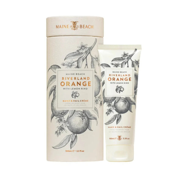 Maine Beach Riverland Orange Hand & Nail Cream