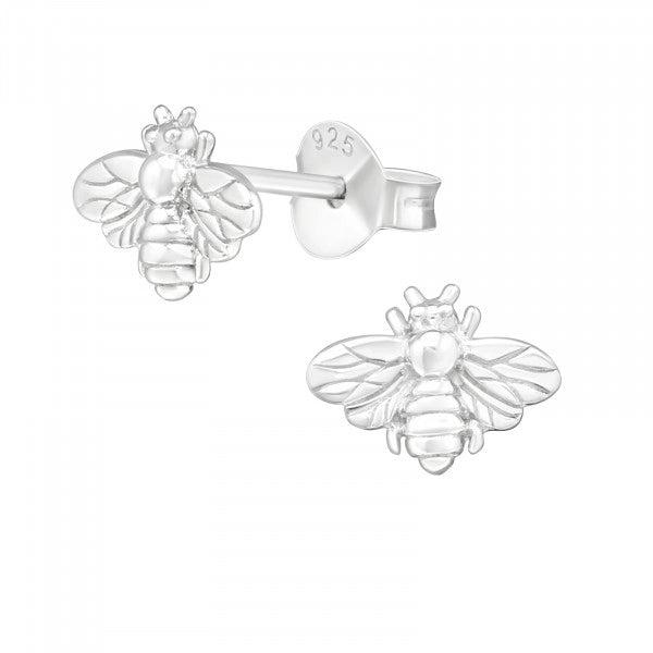 Gigi Bee Silver Stud Earrings