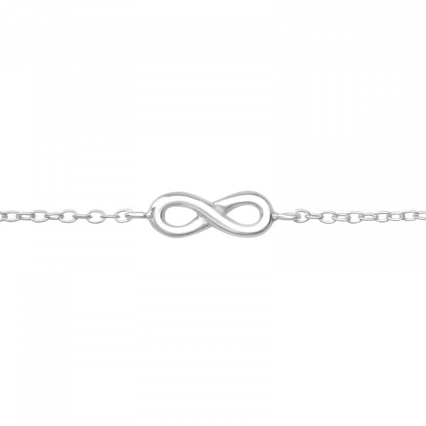 Isla Mini Infinity Silver Bracelet