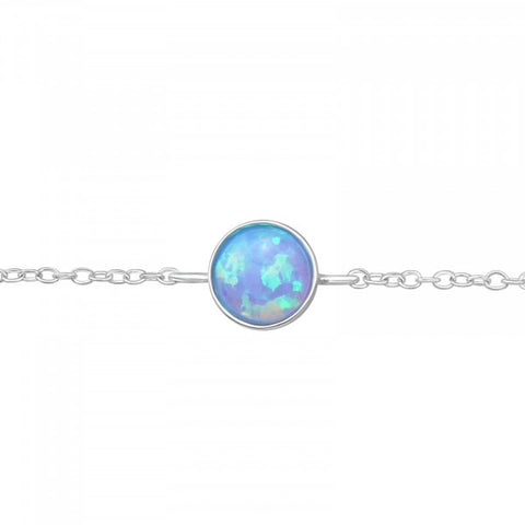 Ora Opal Silver Bracelet