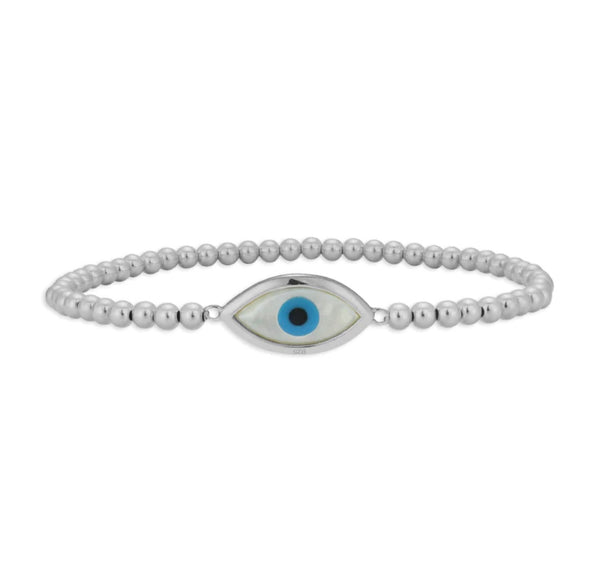 Sterling Silver Eye Bracelet