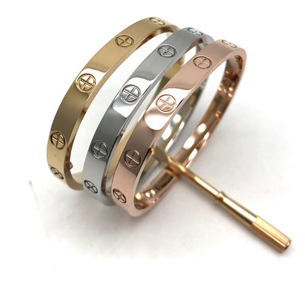 Love Bangle Stainless Steel