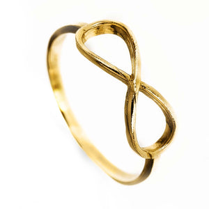 Gold Infinity Ring - Byou Designs