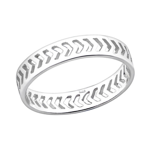Silver Arrow Ring