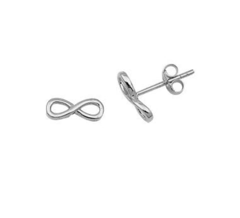 Sterling Silver Infinity Earrings Byou Designs