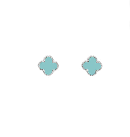 Clover Turquoise Earrings