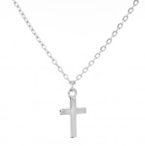 Sterling Silver Cross Necklace - Byou Designs