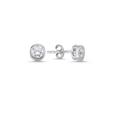 Aria Cubic Silver Earrings