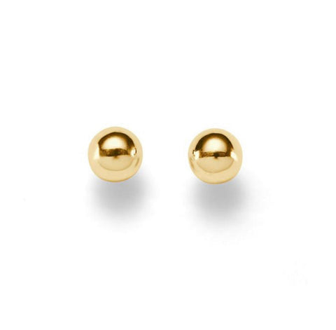 Gold Filled Ball Stud Earrings Byou Designs
